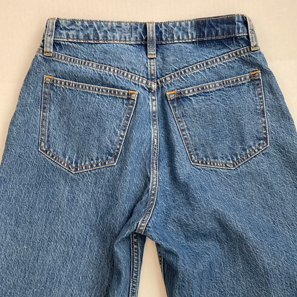 Abercrombie & Finch curve love loose high rise jeans size 2 long - Picture 6 of 6